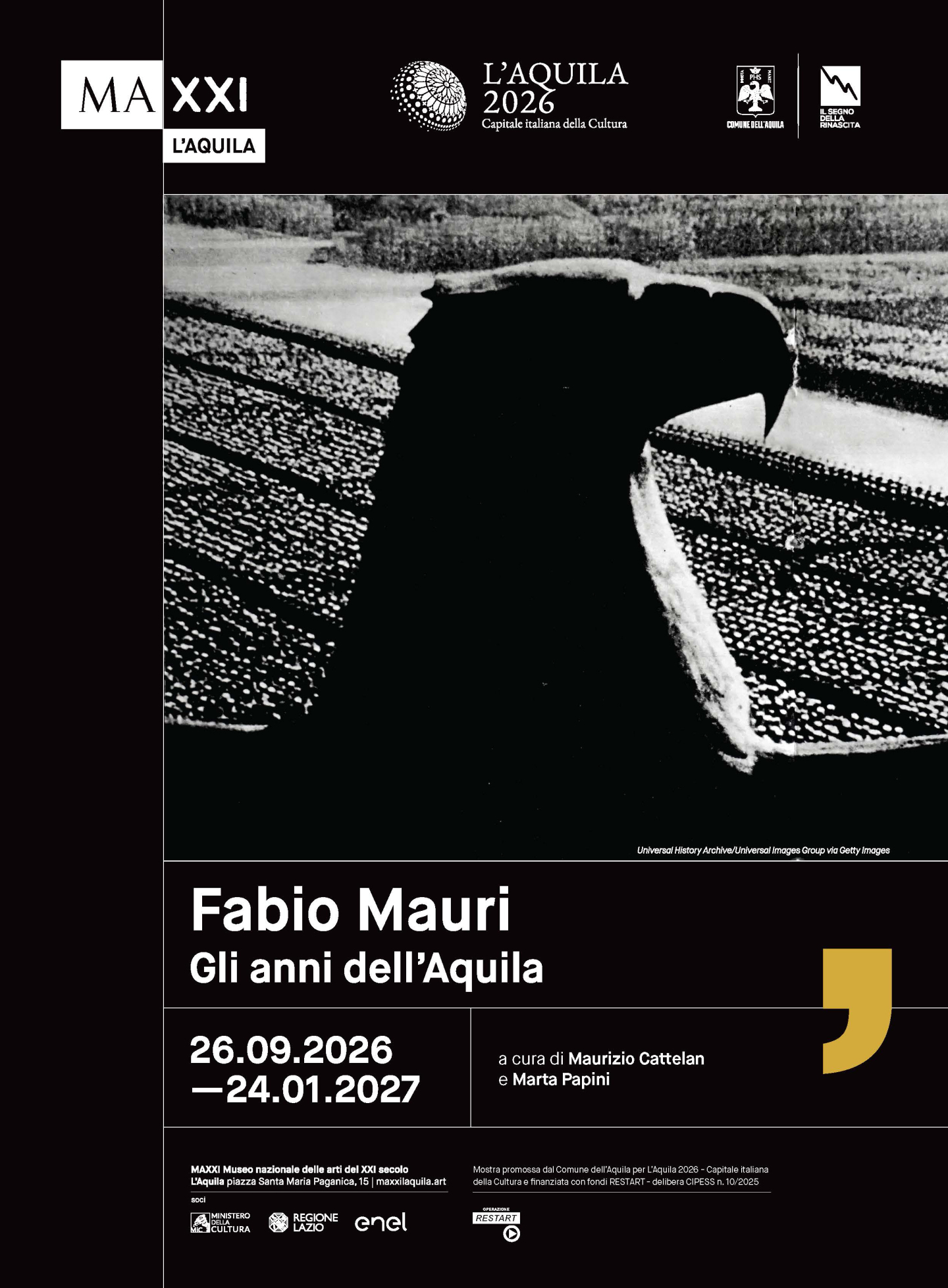 Fabio Mauri. Gli anni dell'Aquila